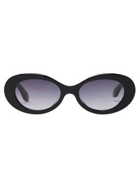 VARLEY Bethnall Oval Sunglasses Black NEW $198